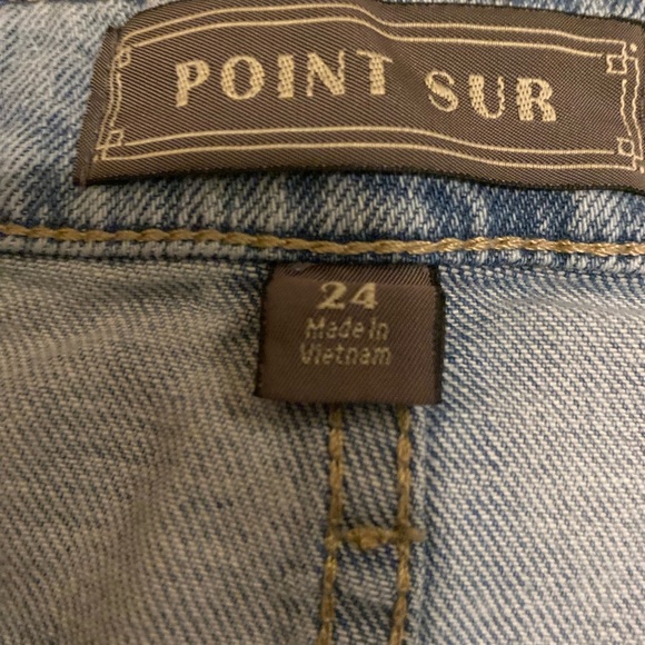 POINT SUR J.Crew Women's High Rise Slim Boy Jeans sz 24 - Picture 10 of 15